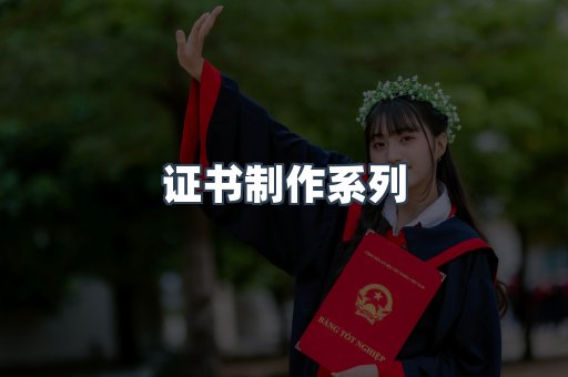 证书制作系列